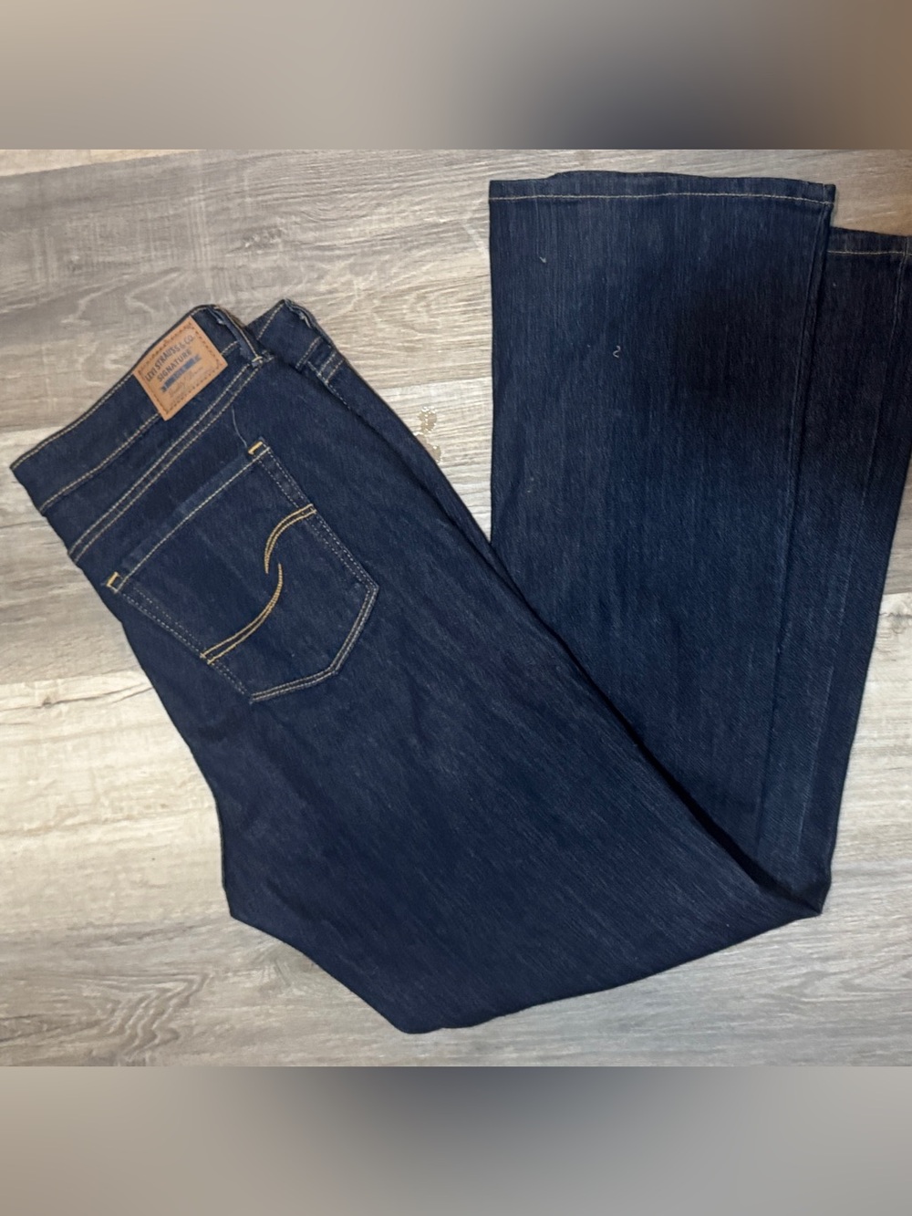 Levi's Women's Dark Blue Midrise Boot Cut Jeans